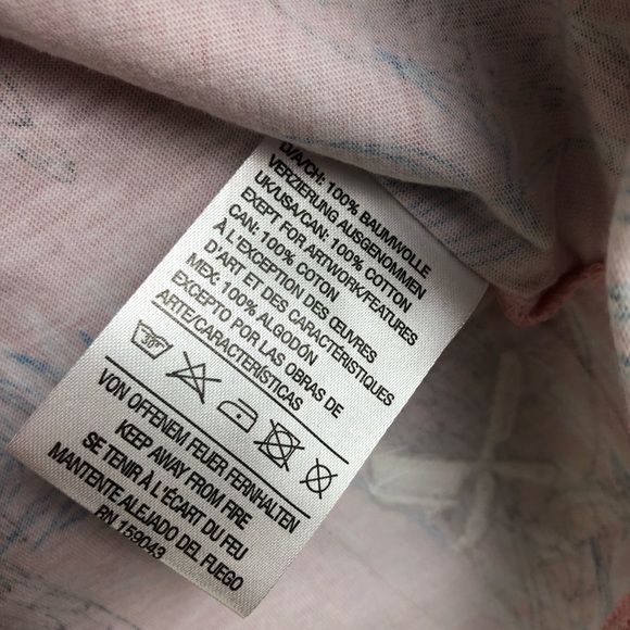 Distorted people parrot tank top mauve gray size XXL - Picture 6 of 8